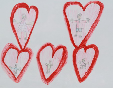 Steven Hooper, 7 years old, Australia,I Love My Family